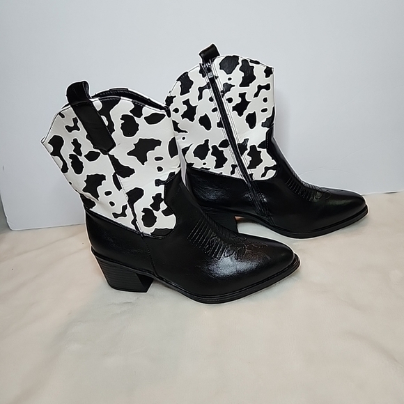 Womens western Cow Boots sz 8.5 - Picture 6 of 9